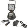 Phare de travail LED rechargeable 15W 900lm poignée + interrupteur