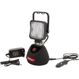 Phare de travail LED rechargeable 15W 900lm poignée + interrupteur -  Réf : DA23696 - Ref: LA80001