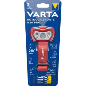 Lampe frontale pour sports d'extérieur H20 - Réf : DA23399 - Ref: VT17650