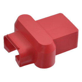 Coiffe de protection rouge batterie