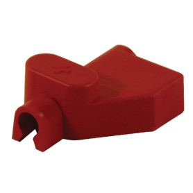 Coiffe de protection rouge batterie