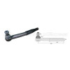 Tirant pour joint axial -- Base cône: 20 - Haut cône: 22.2 - Long. Rotule: 340  - Ref. 80117