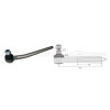 Tirant pour joint axial - Base cône: 27.1 - Haut cône: 30.3 - Long. Rotule: 517  - Réf : DA23918 - Ref: ROT70701