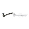 Tirant pour joint axial -- Base cône: 24.6 - Haut cône: 28.5 - Long. Rotule: 420  - Ref. 90179