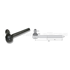 Tirant pour joint axial -- Base cône: 27.1 - Haut cône: 30.3 - Long. Rotule: 350  - Ref. 70148