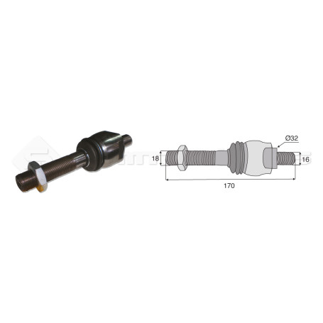 Joint axial -- Réf. ROT70694