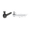 Tirant pour joint axial -- Base cône: 28.9 - Haut cône: 32.4 - Long. Rotule: 260 - Ref: ROT60145