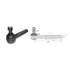 Tirant pour joint axial -- Base cône: 23.3 - Haut cône: 26.2 - Long. Rotule: 268 - Ref: ROT70129