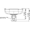 Rétroviseur -Largeur : 174 mm -Longueur : 282 mm -Largeur : 174 mm -Longueur : 282 mm -Réf : 7112020B