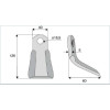 Couteau Y  - Agricom, Celli, Falconero, Nobili - Ref: SYL279012