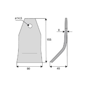 Fléau  - Falc - Ref: SYL6311FAL