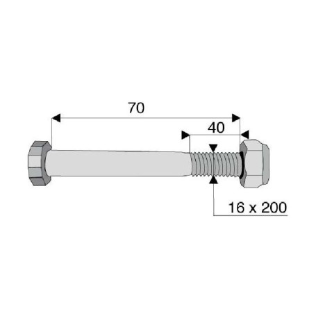 Vis / Boulon HMF 16