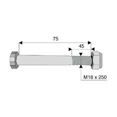 Vis / Boulon BAMS 18