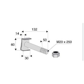 Vis / Boulon AGRIMASTER 20