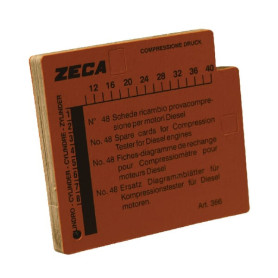 C-370-C  Compressiomètre diesel avec fiches diagramme - Outillage