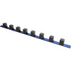 Rack 1" long porte douille clip