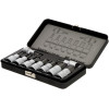 Jeu 9 douilles 1/2'' 6 pans, métrique - Ref: 18049240092KR