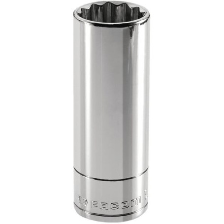 Douille 1/2' longue 12p. 17mm