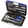 E194672 coffret de 45 douilles et accessoires 1/4'' - Ref: E194672