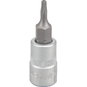 Douille de tournevis 1/4" Torx TX 8