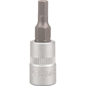 Douille de tournevis 1/4" Hex 4 mm