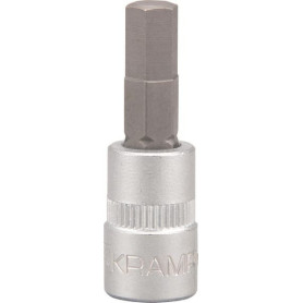 Douille de tournevis 1/4" Hex 6 mm