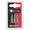 EH.1J3 kit de 3 embouts sous coque pour vis 6 pans creux métriques 1/4'' - Ref: EH1J3