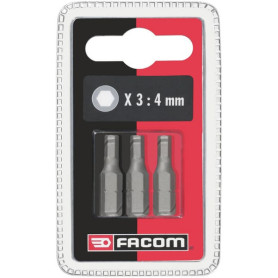 Lot de 3 embouts 3.0mm