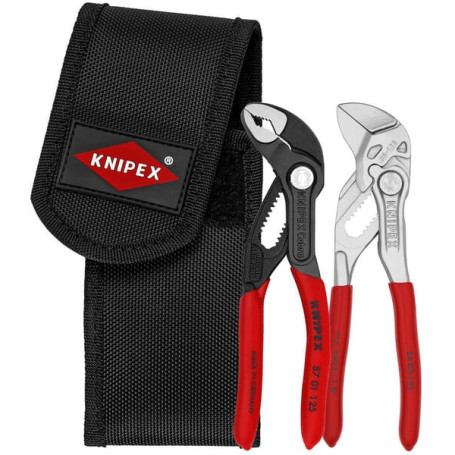 00 20 72 V04 Jeu de mini-pinces dans un sac de ceinture à outils 2 pièces