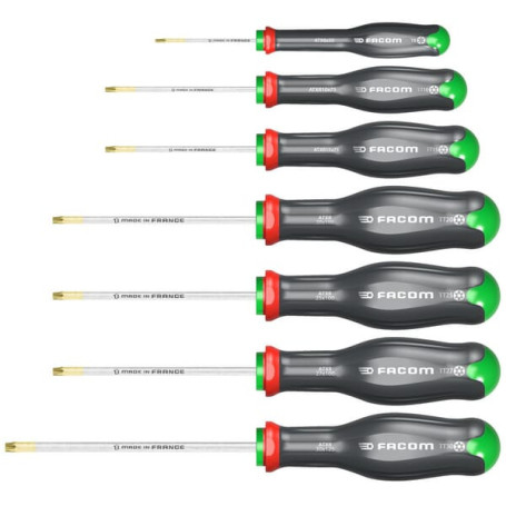 ATXR.J7 Jeu de 7 tournevis Torx® et Resistorx®