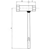 Clé à bougie tournevis 13x19mm - FGP015167