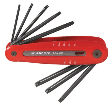 89R.JM8 clés mâles sur monture Resistorx®