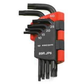 89R.JP6 clés mâles coudées en étui Resistorx®