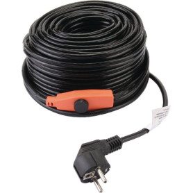 Câble chauffant 230V avec thermostat - Câble chauffant 230V - 24M