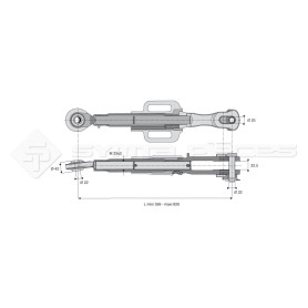 Suspente mécanique - L : 599mm - Marque: ARGO