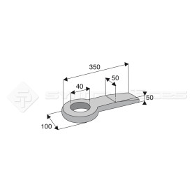 Anneau plat - Ref: SYAM539