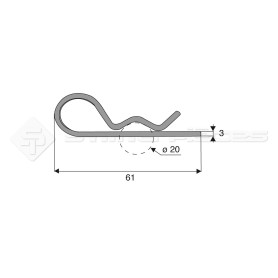 Goupille Beta - Réf: SYGB03