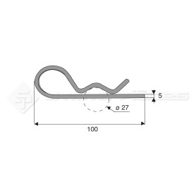 Goupille Beta - Réf: SYGB05