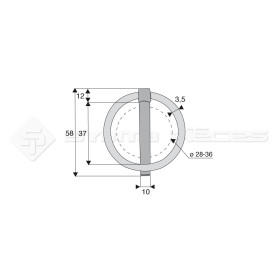 Goupille Clips - Réf: SYGC10