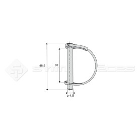 Goupille à arceau - Réf: SYGS045