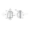 Goupille de stabilisateurs - Réf : DA22897 - Ref: SYGC246