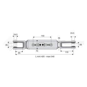 Suspente hydraulique - Marque: ARGO