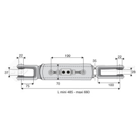 Suspente hydraulique - Marque: CNH - Réf: SYHBL905