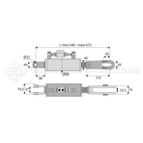 Suspente hydraulique - Marque: CNH - Réf: SYHBL958