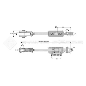 Suspente hydraulique - Marque: CNH - Réf: SYHBL930