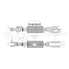 Suspente hydraulique - Marque: CNH - Réf : DA23065 - Ref: SYHBL931