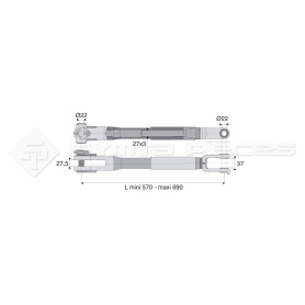 Suspente mécanique - Marque: CNH - Réf: SYML2104G