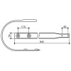 Lame de pick-up - Krone - L:845mm