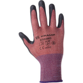 Gants de travail en PU X7 résistants aux coupures | 2.003 - XS à XXL - Ref: KG0200311