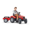 Tracteur à pédales Massey 8700S avec remorque Massey Ferguson - Ref: X993361801000